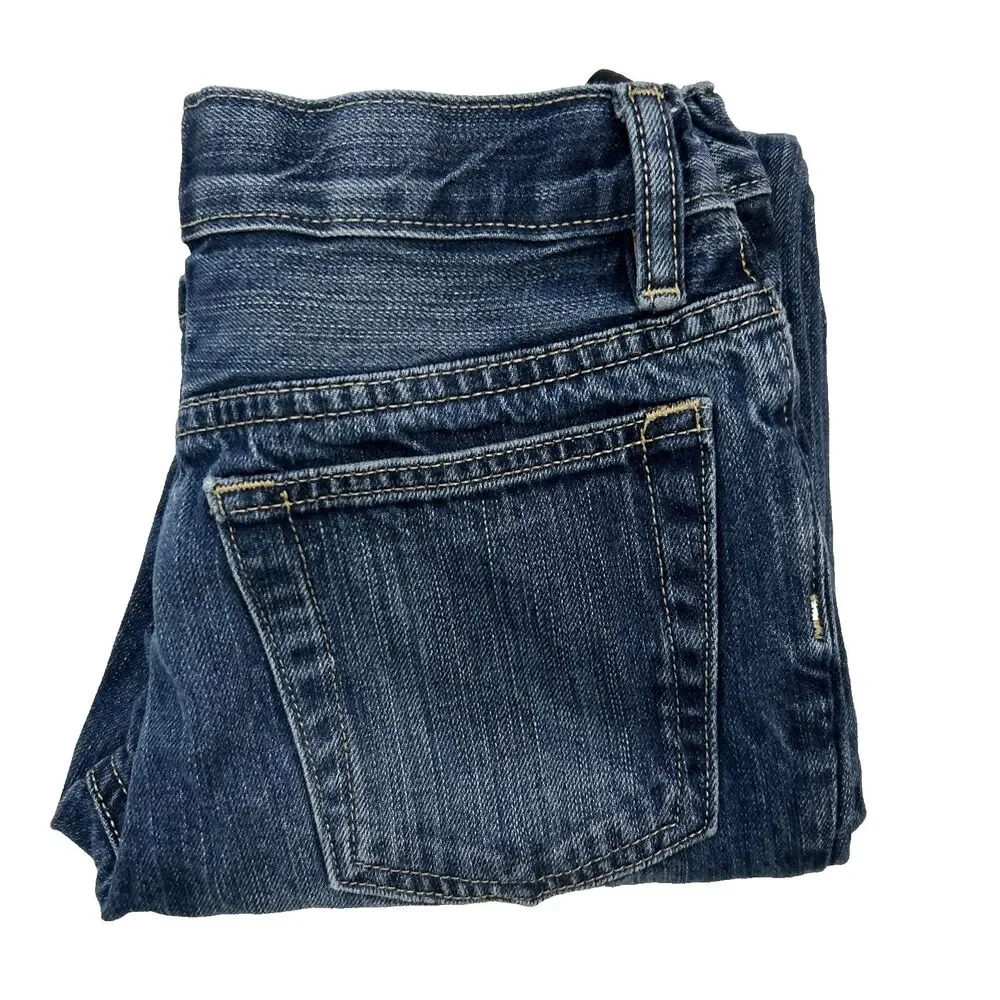 🔥Gap Slim Straight Fit Boys‎ Jeans Sz 10 dark wash blue VGC